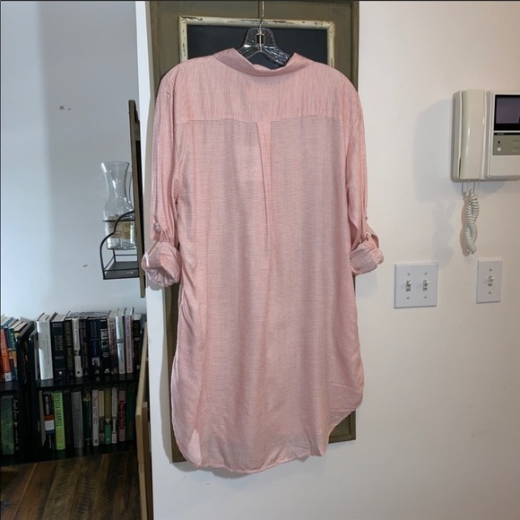 Onia Marie Collared Shirt Dress Small - Picture 5 of 7